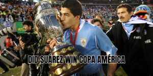 did suárez win copa américa